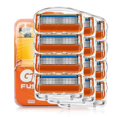 #ad 16Pcs Replacements 5 Layer Men#x27; For G iIIette Fusion Proglide Power Razor Blades