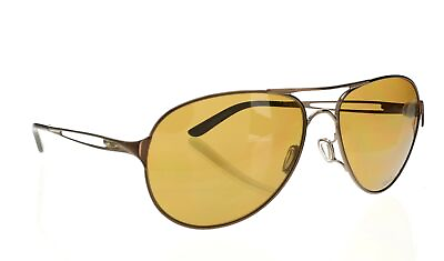 #ad Oakley 255614 Womens Oo4054 Caveat Pilot Sunglasses Brunette Bronze