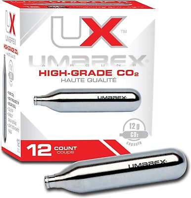 #ad Umarex High Grade CO2 Cartridges for Airsoft Guns 12 Pack