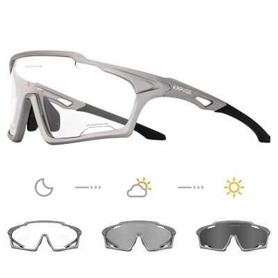 #ad Photochromic Sunglasses Men Women Cycling Glasses UV400 Protection Sport Goggles