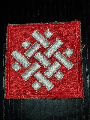 #ad WWII US 14th Army Group Patch L@@K