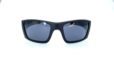 #ad Oakley Gascan Sunglasses 12 856 Matte Black Black Iridium Polarized Lens