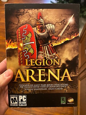 #ad LEGION ARENA Roman Celts Combat Sim PC Game NEW in Retail Box RARE
