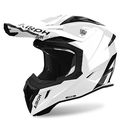 #ad Airoh Aviator Ace 2 White Offroad Helmet New Fast Shipping