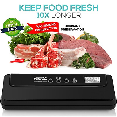 #ad Vacuum Sealer Machine Automatic Food Sav er Machine Compact Food Sealer Vacuum $28.18