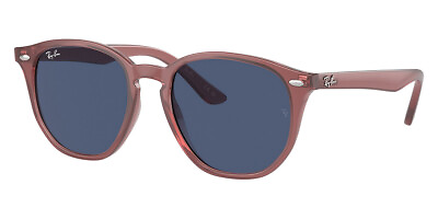 #ad Ray Ban RJ9070S Sunglasses Kids Opal Pink Dark Blue 46mm New 100% Authentic
