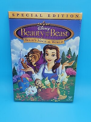 #ad Beauty and the Beast: Belle#x27;s Magical World DVD New Sealed Disney FastPlay
