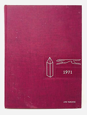 #ad 1971 Southern Illinois University Yearbook Obelisk no. 57 GB21