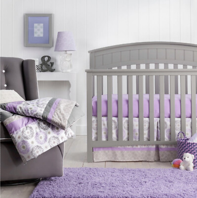 #ad 🦋 Trend Lab FLORENCE Baby Nursery Bedding Set 3 Piece👌🆕️