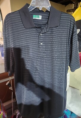 #ad Ben Hogan Shirt Men#x27;s XL Polo New Performance Caviar Short Sleeve Golf Men
