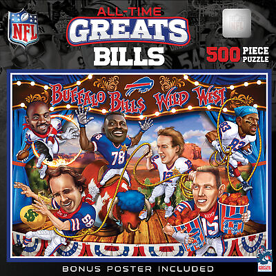 #ad Buffalo Bills All Time Greats 500 Piece Jigsaw Puzzle