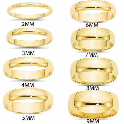 #ad Choose Your Free Engraving Gold Tungsten Carbide Shiny Domed Wedding Band Ring