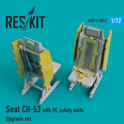 #ad Reskit RSU72 0012 1 72 – Seat CH 53 MH 53 with PE safety belts Upgrade set