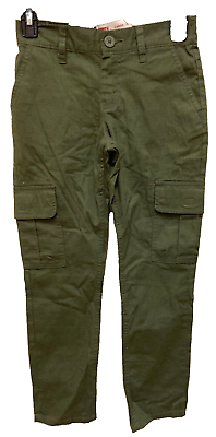 #ad Levi#x27;s Boys Cargo Taper Pants Olive Green Size 8