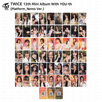 #ad TWICE 13th Mini Album With YOU th Platform Nemo Ver Special Photocard QR Card $1.99