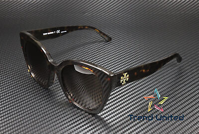 #ad TORY BURCH TY7159U 172813 Dark Tortoise Brown Gradient 52 mm Women#x27;s Sunglasses