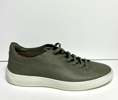 #ad ECCO Mens Street Tray Classic Sneaker Green Size EUR46 US 12M