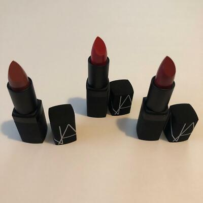 #ad Nars Lipstick Rouge A Levres Full Size 0.12 oz 3.4 g NU 100% Authentic