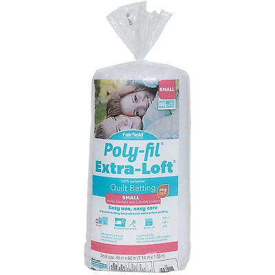 #ad Poly Fil Extra Loft Batting Crib 45quot; X 60quot;