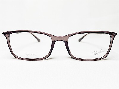 #ad NEW Ray Ban Lightray RB7031 5740 Mens Opal Bordeaux Eyeglasses Frames 53 17 140