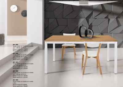 #ad Extendable Table Rectangular Or Folding Base Metal Plan IN Oak Modern