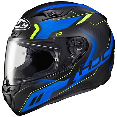 #ad HJC i10 Robust Full Face Street Helmet MC 2SF Large 0810 1532 06