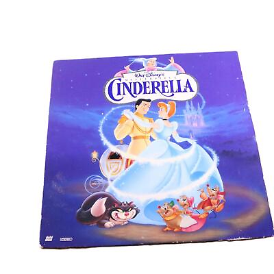 #ad Walt Disney Cinderella Animated Classic Film Laserdisc
