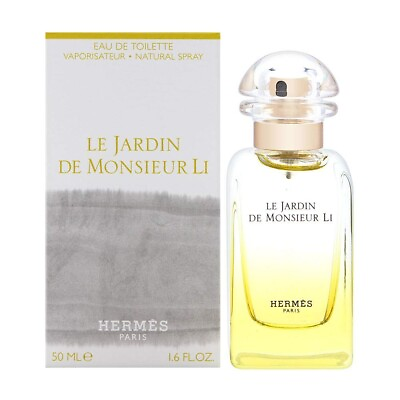 #ad Hermes Le Jardin De Monsieur Li Eau De Toilette Spray 1.6oz 50ml New Unsealed