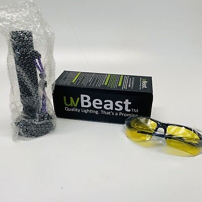 #ad uvBeast Black Light UV Flashlight – HIGH Power High Definition Ultraviolet Beam