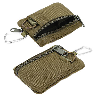 #ad Outdoor Molle Pouch Wallet Mini Portable Key Card Case Bag Pouch Fd $7.00