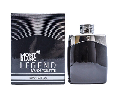 #ad Mont Blanc Legend by Mont Blanc 3.3 3.4 oz EDT Cologne for Men New In Box