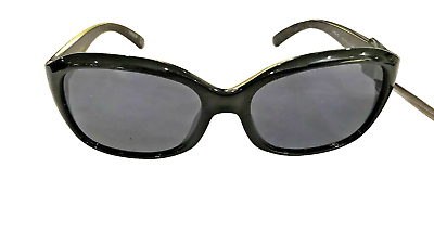 #ad Foster Grant Women#x27;s Black Polarized LP 1804 Sunglasses NEW