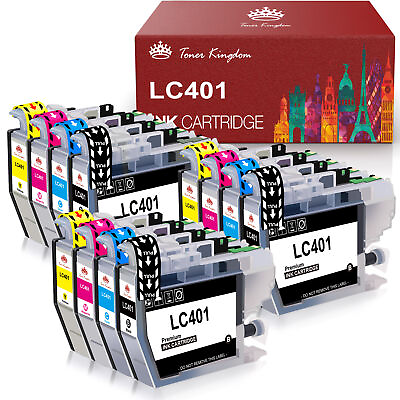 #ad LC401 Ink Cartridge compatible for Brother LC401 MFC J1010DW MFC J1170DW Lot