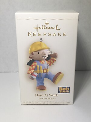 #ad Hallmark Keepsake Hard at Work Bob the Builder 2006