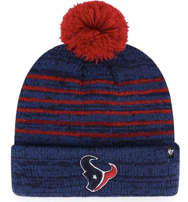 #ad Houston Texans NFL #x27;47 Adult Ablaze Cuff Knit Beanie Cap NWT