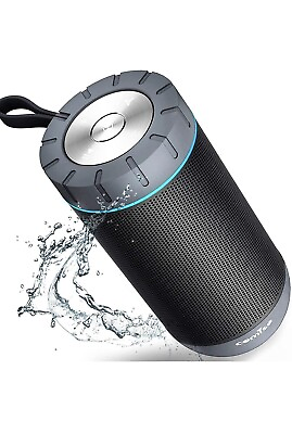 #ad COMISO Waterproof Bluetooth Speakers Outdoor Wireless Portable Speaker with 2...