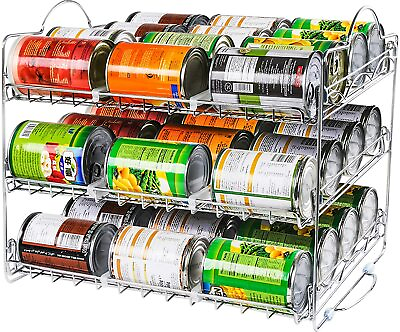 #ad Can Rack Organizer Stackable Can Organizer Holds Upto 36 Cans Utopia Kitchen $22.73