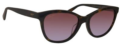 #ad Maui Jim CANNA Polarized Sunglasses 769 10 Tortoise Rose Cat Eye Women#x27;s