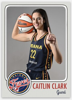#ad Caitlin Clark Custom Indiana Fever Card Limited Edition