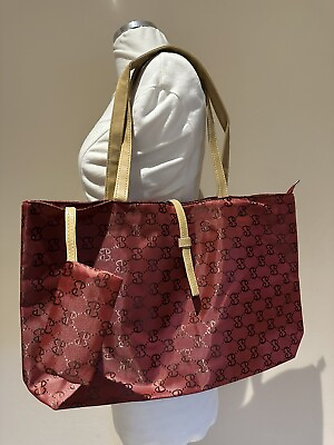 #ad Women Shoulder Fashion Bag Large Nylon Handbag Bags Casual Burgundy Large