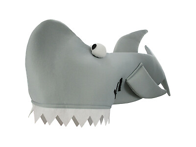 #ad Funny Shark Bite Hat Fish Attack Animal Ocean Theme Novelty Costume Accessory