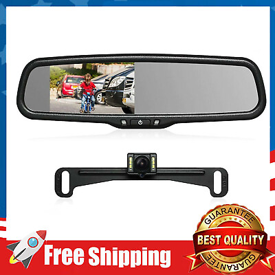 #ad AUTO VOX T2 Backup Camera amp; OEM Mirror Monitor Rear View Systems Night Vision US