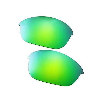 #ad Walleva Mr.Shield Polarized Emerald Replacement Lens for Oakley Half Jacket 2.0