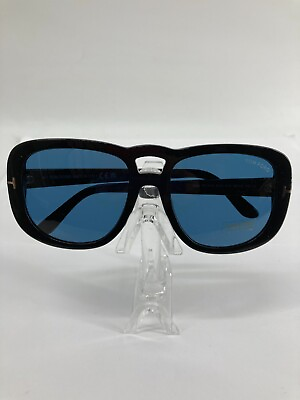 #ad Tom Ford Sunglasses TF 1012 01V Black Designer Frame Authentic Italy Brand