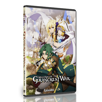 #ad Anime Record Of Grancrest War Complete Series 1 24 English Dubbed