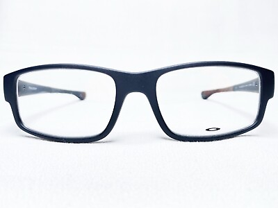 #ad NEW Oakley Traildrop OX8104 0154 Mens Satin Black Ink Eyeglasses Frames 54 18
