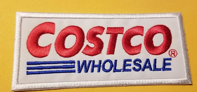 #ad COSTCO WHOLESALE Embroidered Patch worldwide shipping approx 2.25x4.75quot;