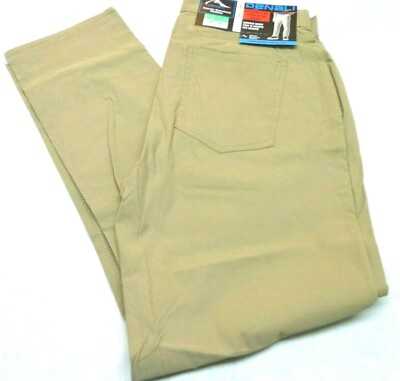 #ad DENALI Delta Khaki Technical Stretch Pants NWT 34 30 MSRP $54