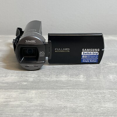 #ad Samsung HMX Q130BN XAA Q130 Full Hd Digital Camcorder Tested And Works C112 $37.99