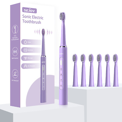 #ad SEJOY Electric Toothbrush Deep Cleaning Teeth Sonic Electric 3Modes